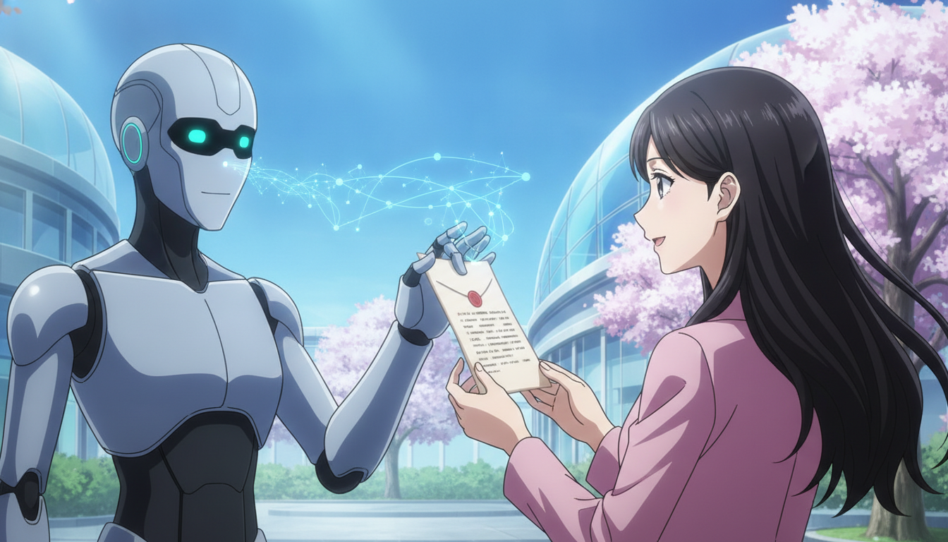 お礼状 AI 作成