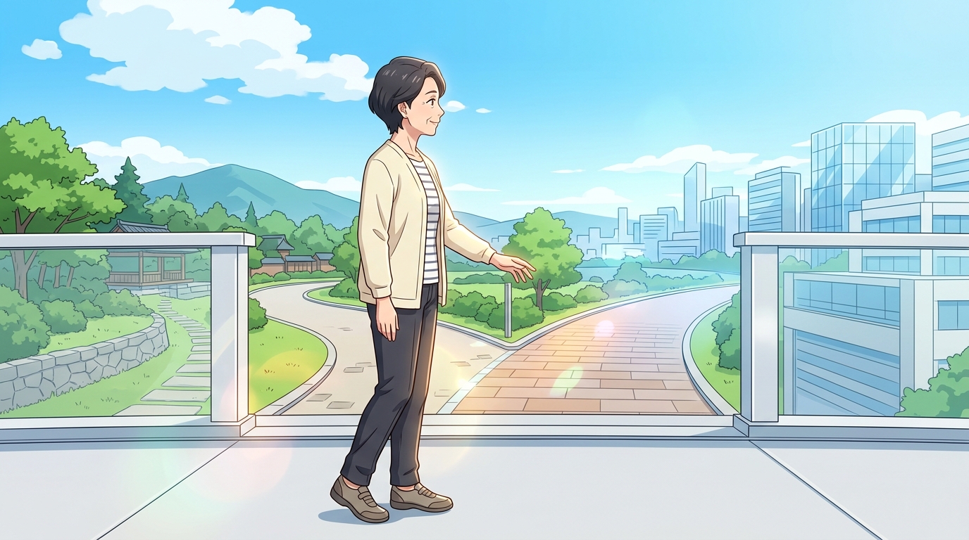 さあ、新しい一歩を踏み出す時