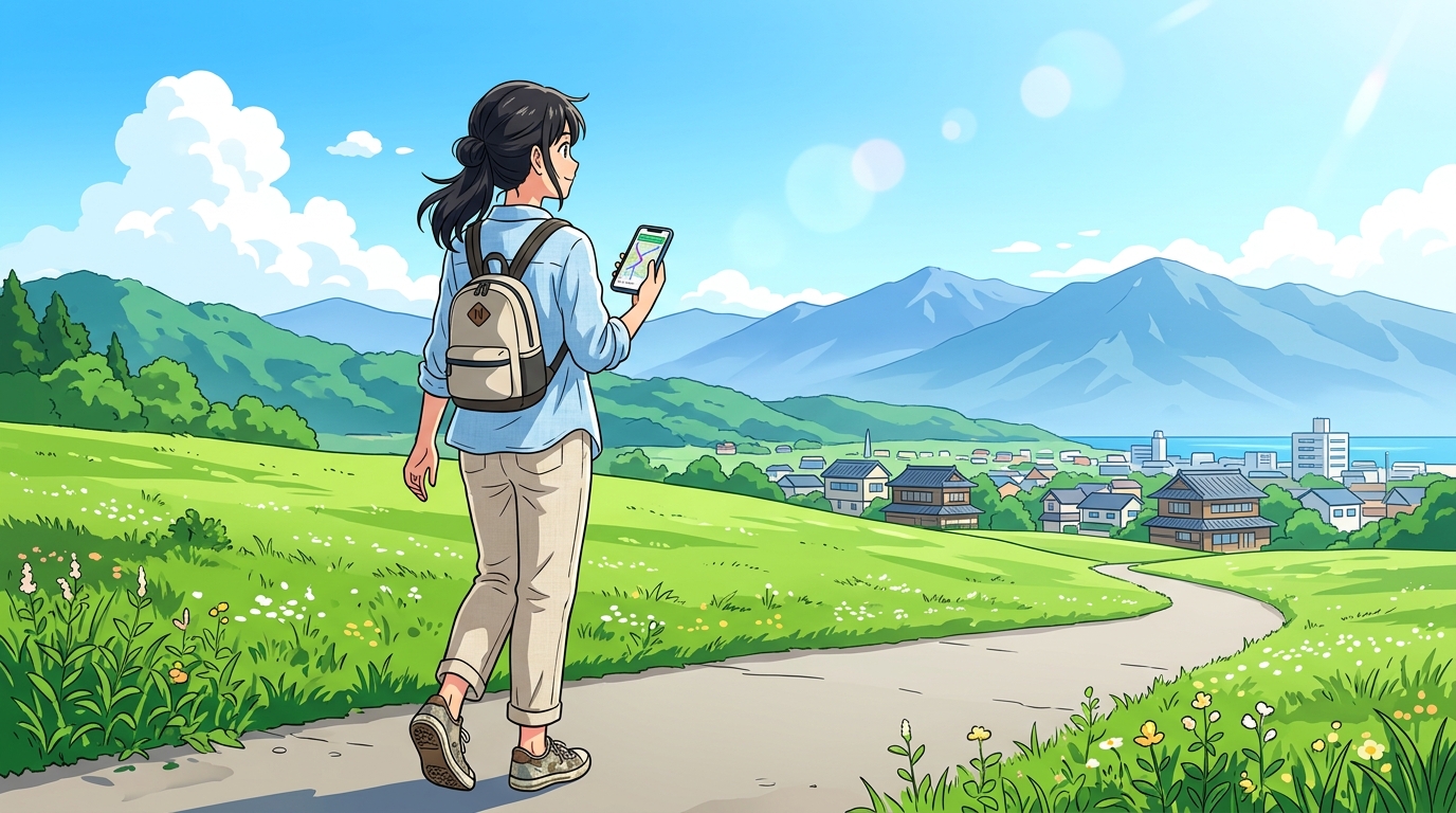 旅行計画 知らないとこへも自由に行きたい AI