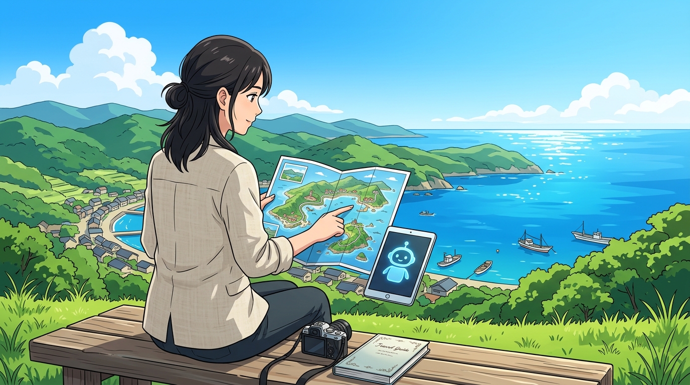「個人情報なし」で安全に、AIと旅の相棒になるには