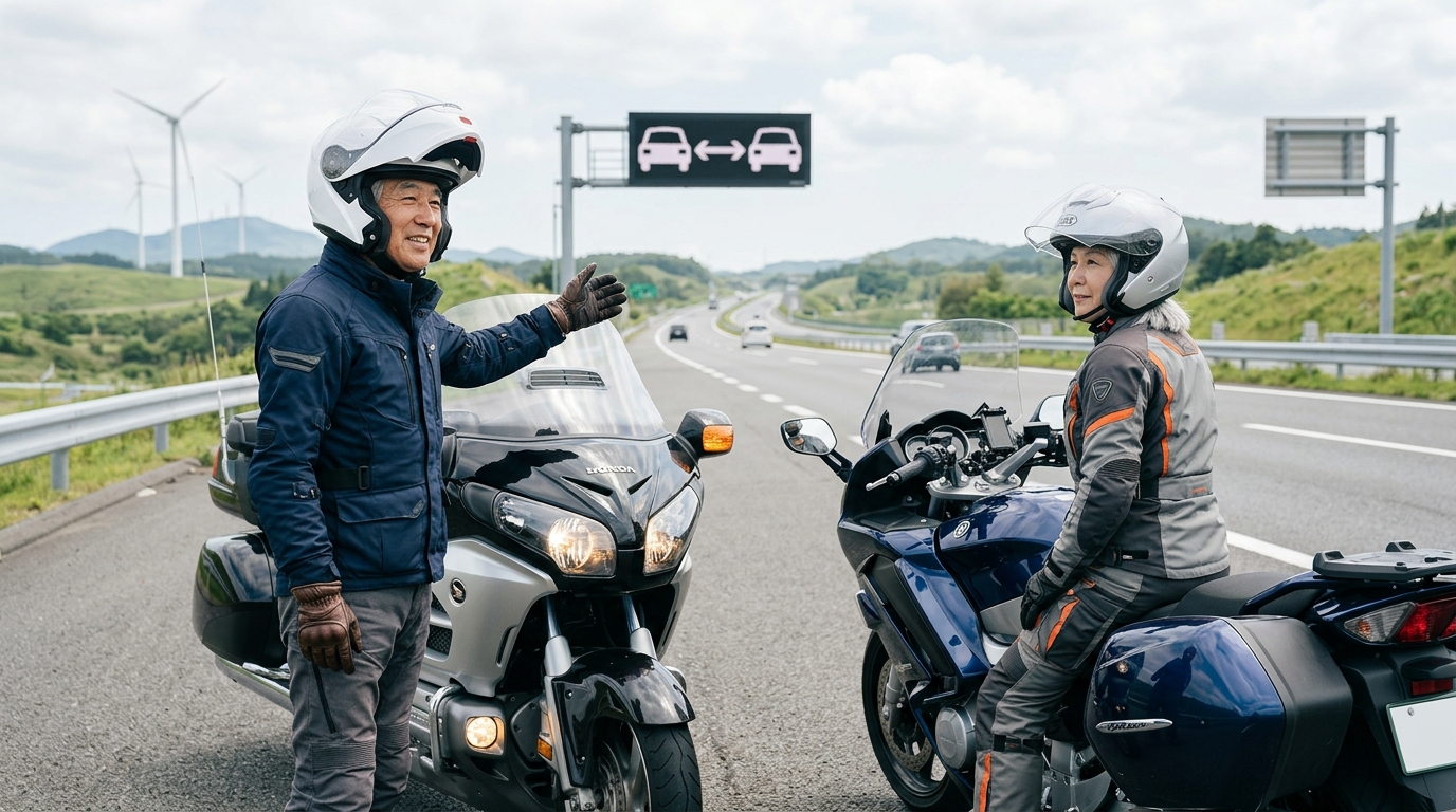 高速道路も怖くない！熟年ライダーのための安全対策