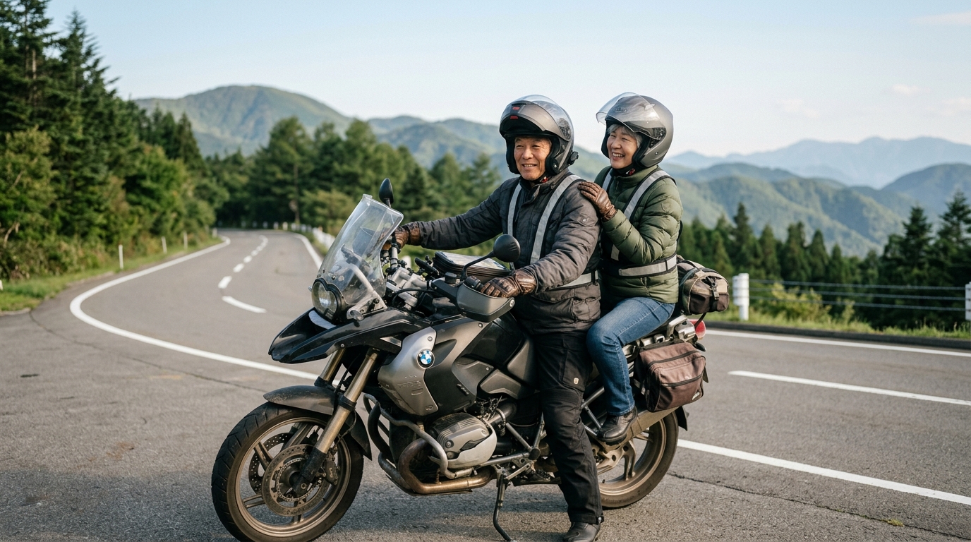 バイクと共に人生を謳歌する「50からが自分の人生」