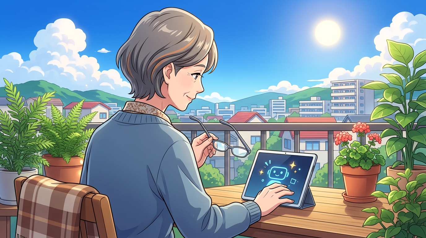 人生後半戦、AIがくれた「諦めない気持ち」